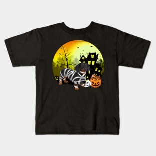 Happy Halloween Daschund Dogs Halloween Gift Kids T-Shirt